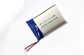 3.7V 103450 1800mAh 頭燈聚合物鋰電池